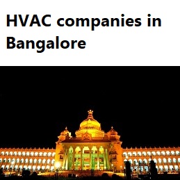 HVAC companies in Bangalore